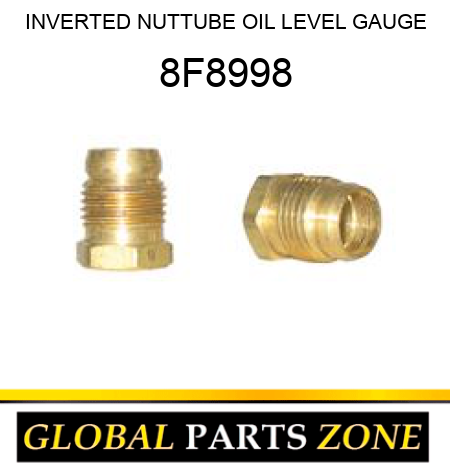INVERTED NUT,TUBE OIL LEVEL GAUGE 8F8998