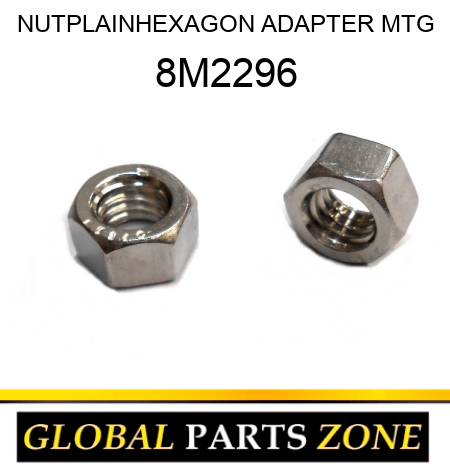 NUT,PLAIN,HEXAGON ADAPTER MTG 8M2296