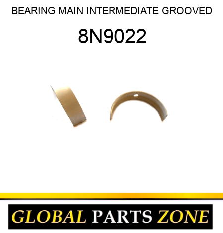 BEARING MAIN INTERMEDIATE GROOVED 8N9022