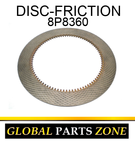 DISC-FRICTION 8P8360