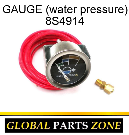 GAUGE (water pressure) 8S4914