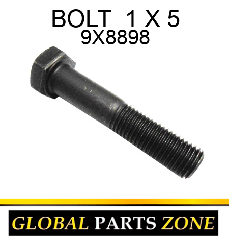 BOLT  1 X 5 9X8898