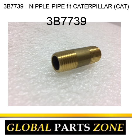 3B7739 - NIPPLE-PIPE fit CATERPILLAR (CAT) 3B7739