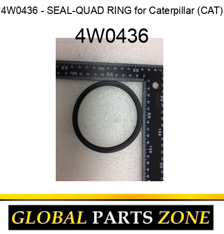 4W0436 - SEAL-QUAD RING for Caterpillar (CAT) 4W0436