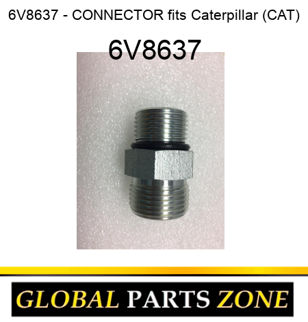 6V8637 - CONNECTOR fits Caterpillar (CAT) 6V8637