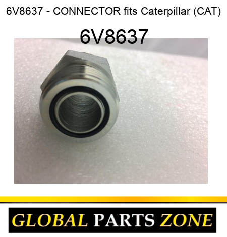 6V8637 - CONNECTOR fits Caterpillar (CAT) 6V8637