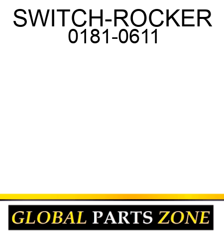 SWITCH-ROCKER 0181-0611