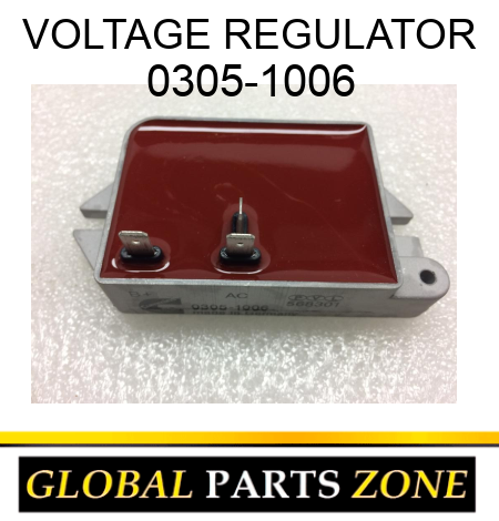 VOLTAGE REGULATOR 0305-1006