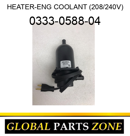 HEATER-ENG COOLANT (208/240V) 0333-0588-04