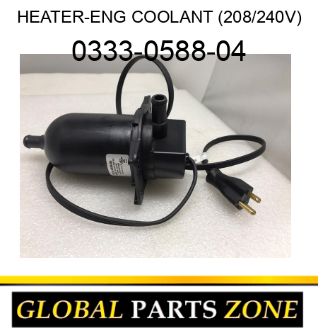 HEATER-ENG COOLANT (208/240V) 0333-0588-04