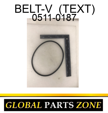 BELT-V  (TEXT) 0511-0187