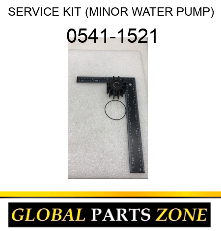 SERVICE KIT (MINOR WATER PUMP) 0541-1521