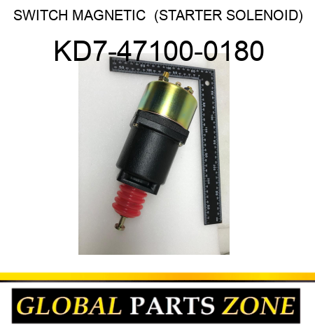 SWITCH, MAGNETIC  (STARTER SOLENOID) KD7-47100-0180