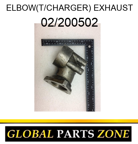 ELBOW(T/CHARGER) EXHAUST 02/200502