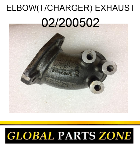 ELBOW(T/CHARGER) EXHAUST 02/200502