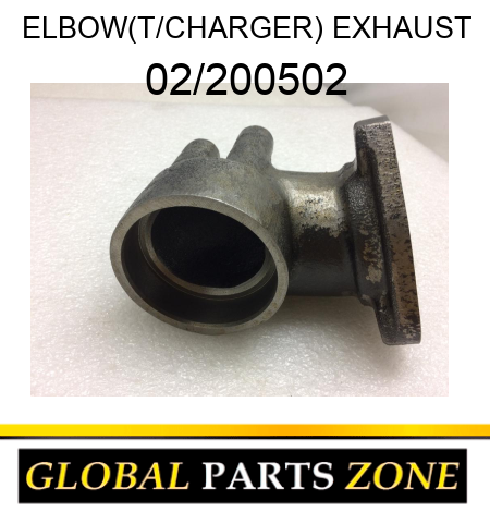 ELBOW(T/CHARGER) EXHAUST 02/200502