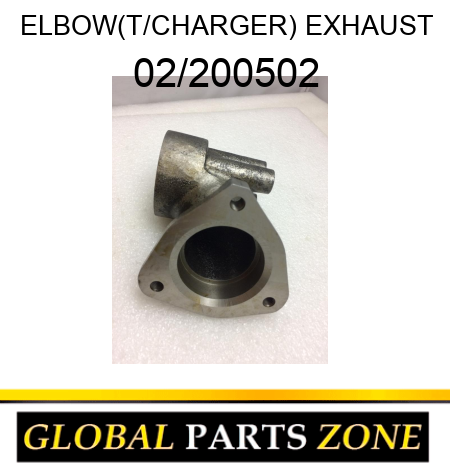 ELBOW(T/CHARGER) EXHAUST 02/200502