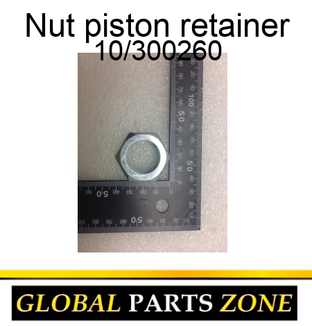 Nut, piston retainer 10/300260