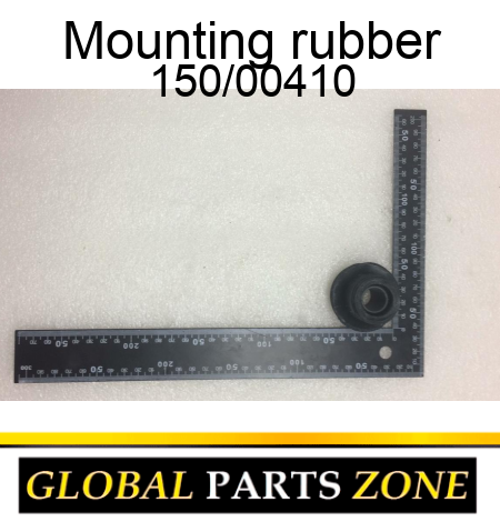 Mounting, rubber 150/00410