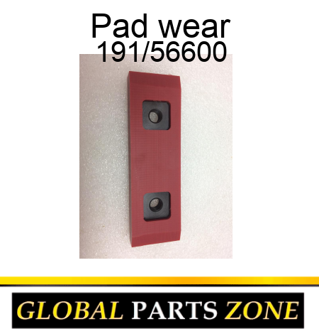 Pad, wear 191/56600