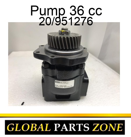 Pump, 36 cc 20/951276