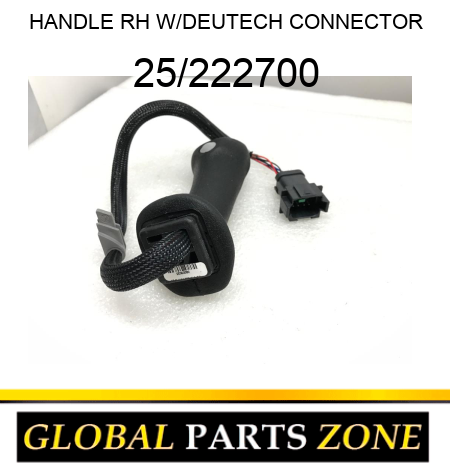 HANDLE RH W/DEUTECH CONNECTOR 25/222700