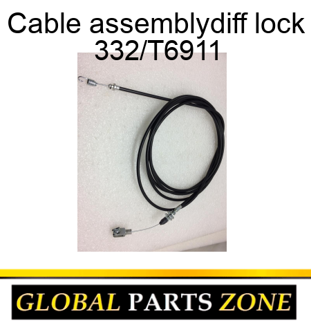 Cable, assembly,diff lock 332/T6911