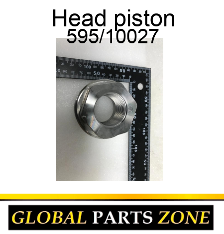 Head, piston 595/10027