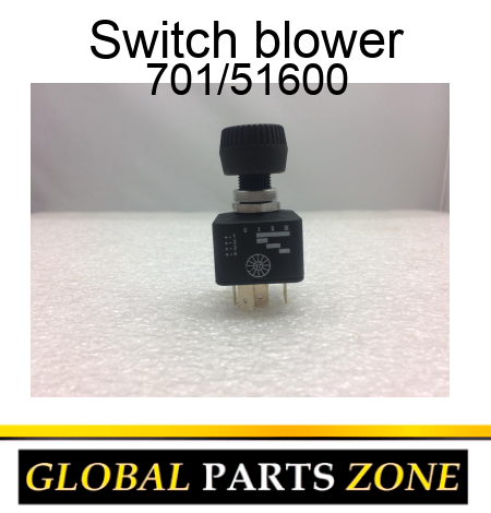 Switch, blower 701/51600