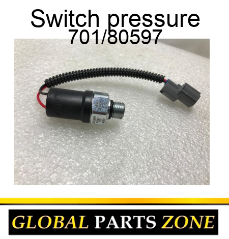 Switch, pressure 701/80597