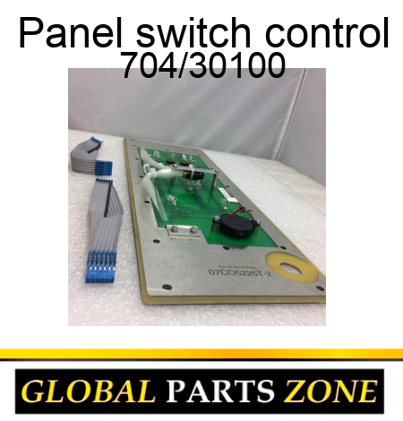 Panel, switch control 704/30100