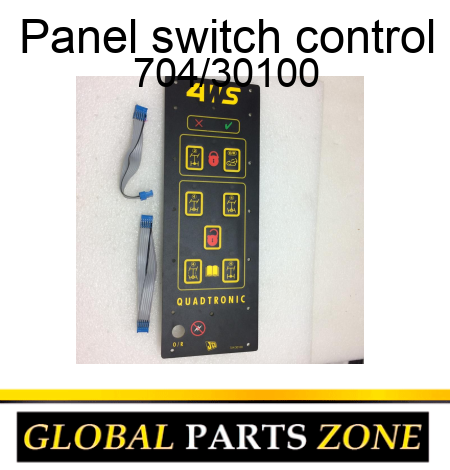 Panel, switch control 704/30100