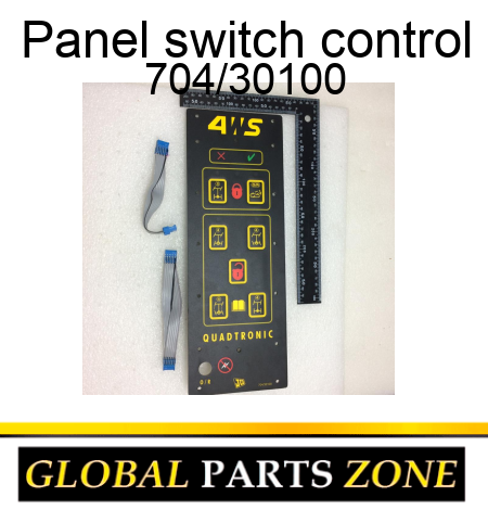 Panel, switch control 704/30100