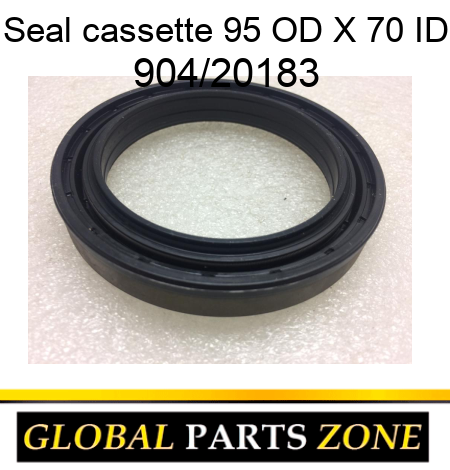 Seal, cassette, 95 OD X 70 ID 904/20183