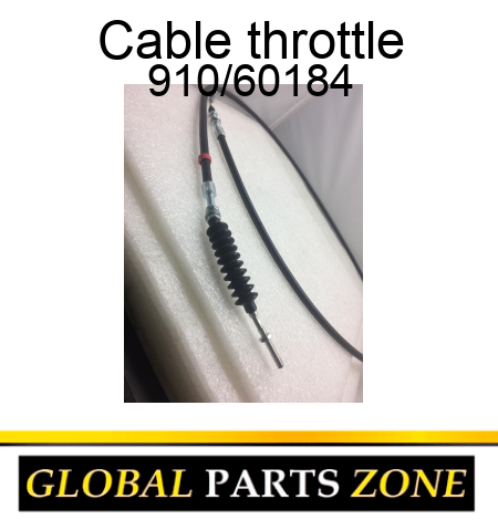 Cable, throttle 910/60184