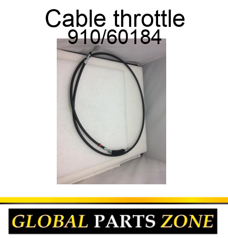 Cable, throttle 910/60184