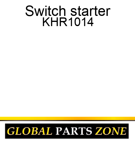 Switch, starter KHR1014