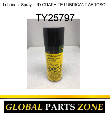 John Deere TY25797 Spray Graphite