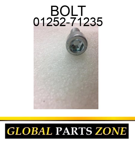 BOLT 01252-71235