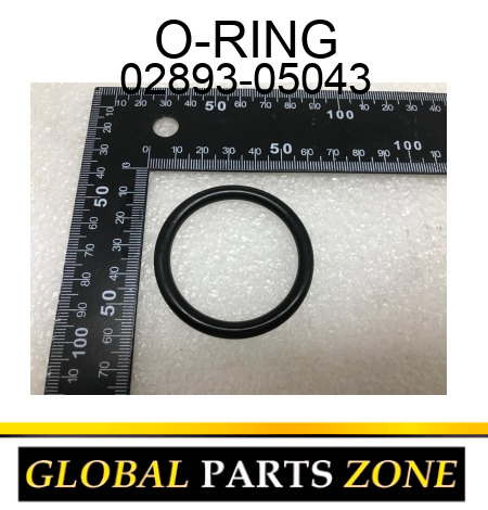 O-RING 02893-05043