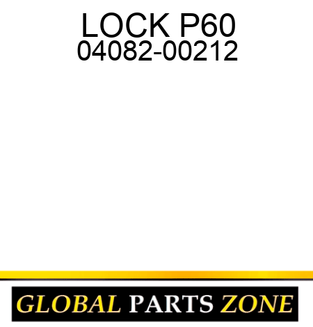 LOCK P60 04082-00212
