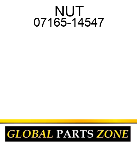 NUT 07165-14547