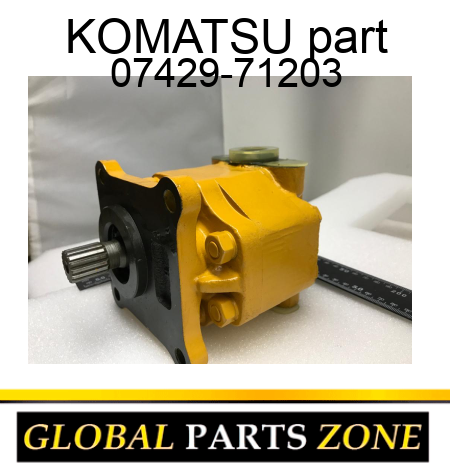 KOMATSU part 07429-71203