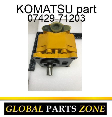 KOMATSU part 07429-71203