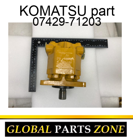 KOMATSU part 07429-71203