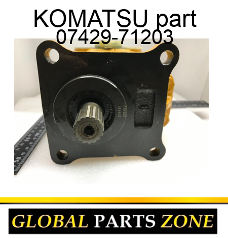 KOMATSU part 07429-71203