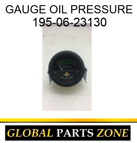 GAUGE, OIL PRESSURE 195-06-23130