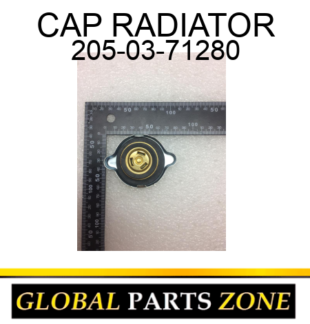 CAP, RADIATOR 205-03-71280