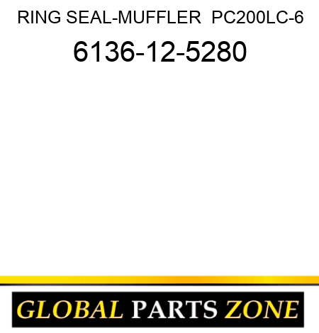 RING, SEAL-MUFFLER  PC200LC-6 6136-12-5280