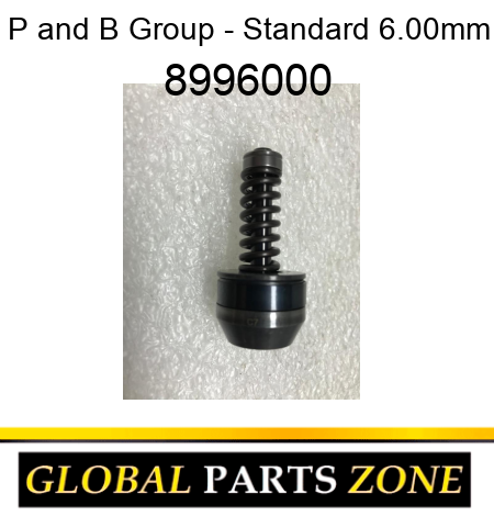 P&B Group - Standard 6.00mm 8996000